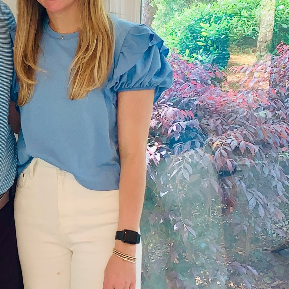 Zara puff sleeve top
